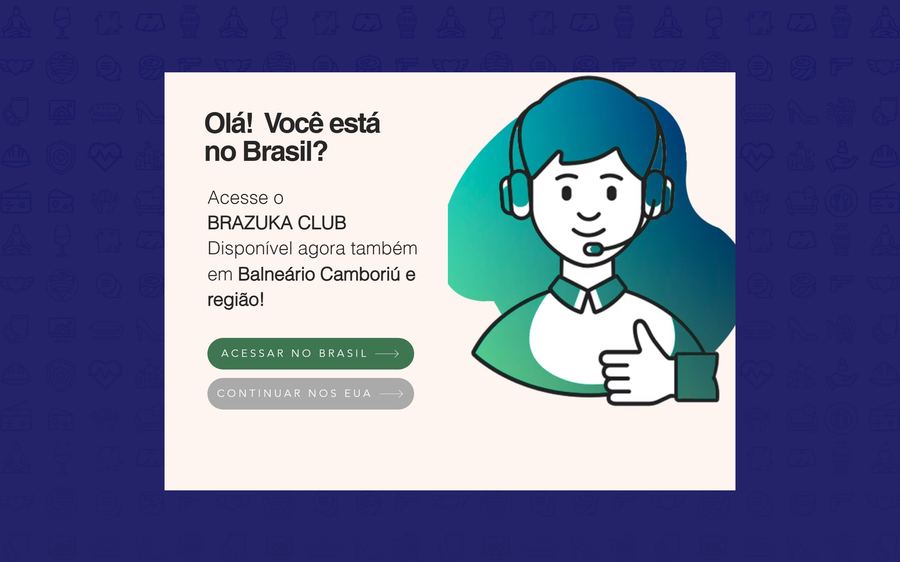 Home do site Brazuka Club