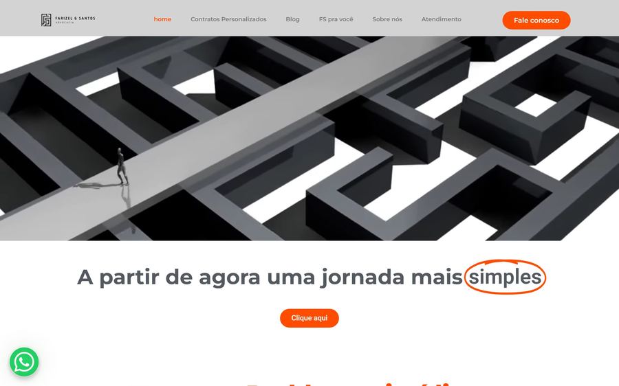 Home do site Farizel Santos