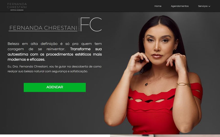 Home do site Dra. Fernanda Chrestani