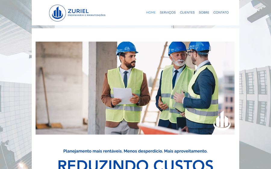 Home do site Zuriel Engenharia